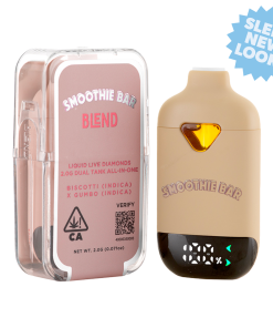 Smoothie Bar 2G Blend Disposable Biscotti (Indica) x Gumbo (Indica)