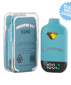 Smoothie Bar Blend 2g Disposable Dual Tank Blue Crush (Hybrid) x Jilly Bean (Sativa)
