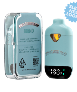 Smoothie bars Disposable Frosted Gelato (Indica) x Jealousy (Indica)