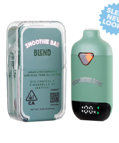 Smoothie Bar 2G Blend Dual Disposable G13 (Indica) x Cinderella 99 (Sativa)