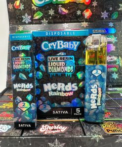 Crybaby Nerds Rainbow 2g Disposable | Sativa