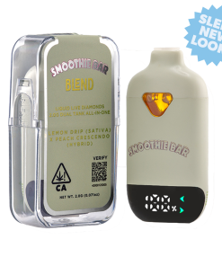 Smoothie Bar 2G Blend Dual Disposable Lemon Drip (Sativa) x Peach Crescendo (Hybrid)