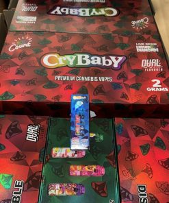 CryBaby Dual Tank Disposable Vape 2G | Guava Runtz X Blueberry Certz