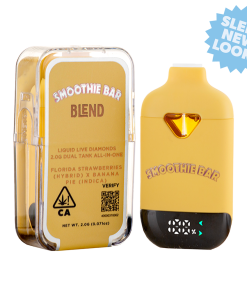 Smoothie Bar Blend Dual 2g Disposable Florida Strawberries (Sativa) x Banana Pie (Indica)