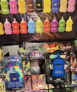 Crybaby Blueberry Laffy Taffy 2g Disposable | Hybrid