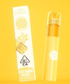GRAB & DAB SOUR BANANA SHERBET DISPOSABLE