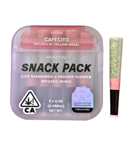 Boutiq Snack Pack – Cafecito Infused With Yellow Diesel
