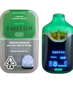 Boutiq Switch V4 Glow – Papaya X Mango Melon 2G Dual Tank