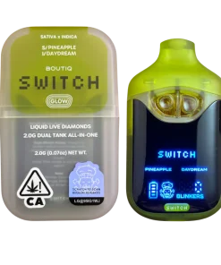Boutiq Switch V4 Glow – Pineapple X Daydream 2G Dual Tank