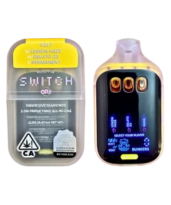 BOUTIQ SWITCH V5 (3 in 1) VOLT ORB LIMITED EDITION “LEMON HAZE” (S), “GELATO 33”(H), “PERMANENT” (I)