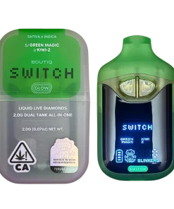 Boutiq Switch Glow – Green Magic X Kiwi Z 2G Dual Tank