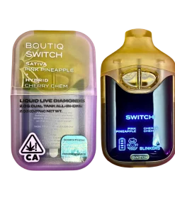 Boutiq Switch V4 – Pink Pineapple X Cherry Chem 2G Dual Tank