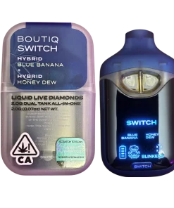 Boutiq Switch V4 – Blue Banana X Honey Dew 2G Dual Tank