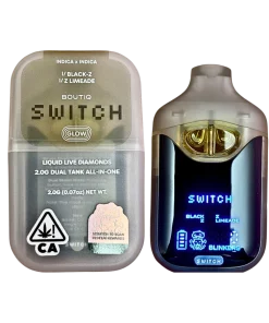 Boutiq Switch Glow – Black Z X Z Limeade 2G Dual Tank