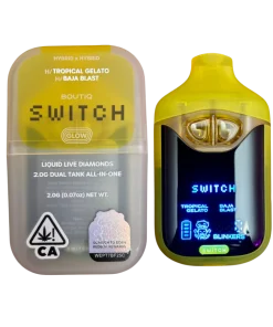 Boutiq Switch V4 Glow – Tropical Gelato X Baja Blast 2G Dual Tank