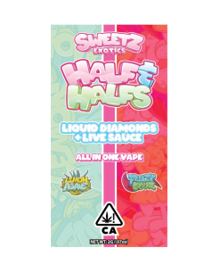 LEMON AGAVE X FRUIT ROLLUPZ | LIQUID DIAMONDS + LIVE SAUCE 2G DISPOSABLE