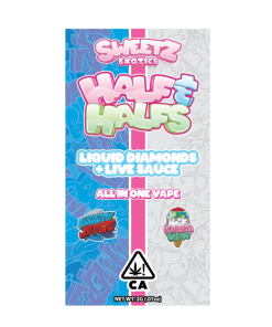 BLUEBERRY JAMMERZ X WHITE BUBBLEGUM GELATO | LIQUID DIAMONDS + LIVE SAUCE 2G DISPOSABLE